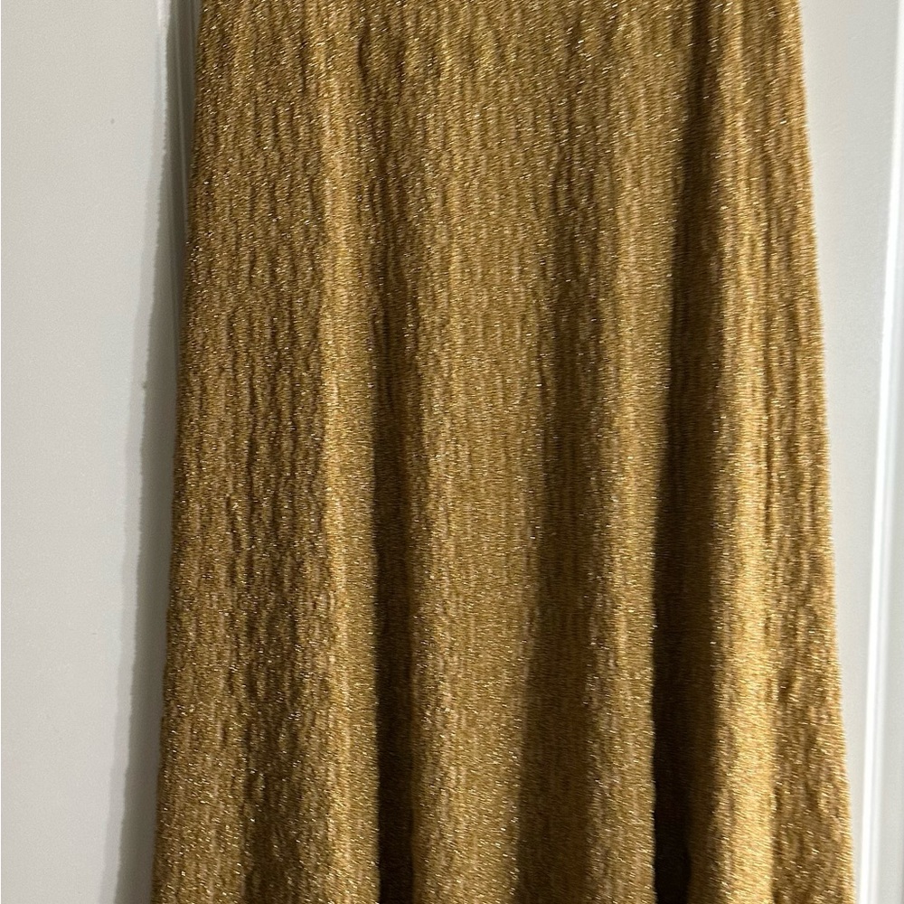 Gold Women's Skirt